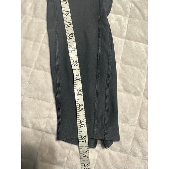 Nike Dri-Fit Gray Leggings Women's Size Small Zip Athleisure Active Workout Run - Picture 9 of 10